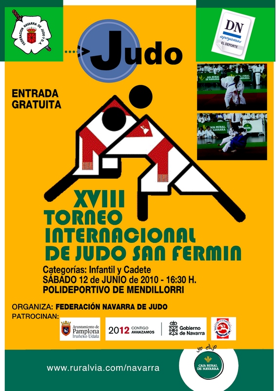 Resultados, Torneo Internacional de Judo &quot;San Ferm&iacute;n&quot; 2010
